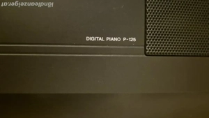 Yamaha Digital Piano P-125   Top Zustand, Privatverkauf Bild 4