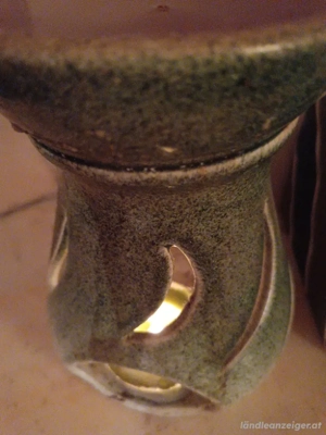 Duftlampe 20 cm grün  Bild 2