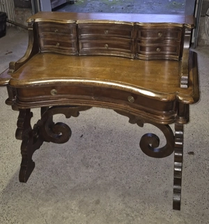 Schreibtisch Sekretär Antik Bild 2