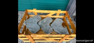 Naturstein-Granit Beistelltische - Handgefertigte Unikate in Herzform Naturstein-Granit Wohnzimmer T