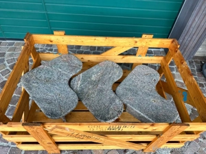 Naturstein-Granit Beistelltische - Handgefertigte Unikate in Herzform Naturstein-Granit Wohnzimmer T Bild 5