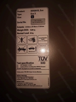 Hundetransportbox  4PETS   ECO 3 Large Bild 4