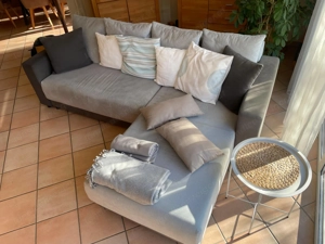 Eck-Couch, ausziehbar mit Bettlade, 250x190