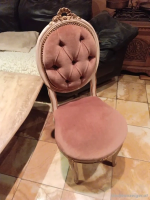 Biedermeier Deko Stuhl