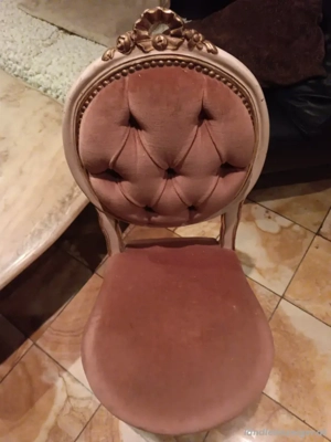 Biedermeier Deko Stuhl Bild 2