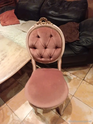 Biedermeier Deko Stuhl Bild 4