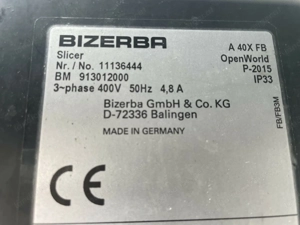 Bizerba A406 FB AUFSCHNITT Maschine Bild 2
