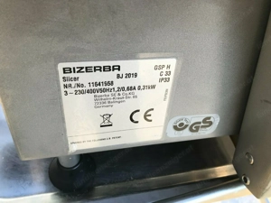Bizerba GSP-H Aufschnittmaschine, Schrägschneidemaschine Bild 2