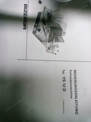 Bizerba VS12 D Aufschnittmaschine Vertikalschneidemaschine Bild 3