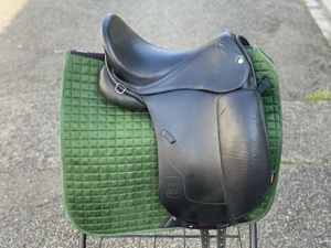 ESF Silver Schleese Hennig Dressursattel 16,5 16 Zoll