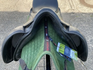 ESF Silver Schleese Hennig Dressursattel 16,5 16 Zoll Bild 4