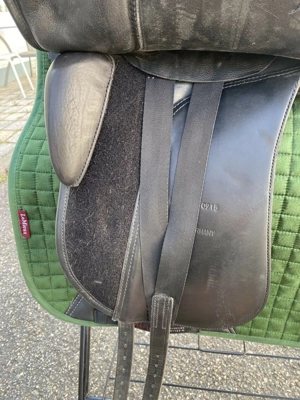 ESF Silver Schleese Hennig Dressursattel 16,5 16 Zoll Bild 7