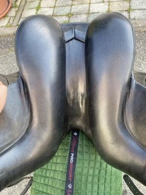 ESF Silver Schleese Hennig Dressursattel 16,5 16 Zoll Bild 6