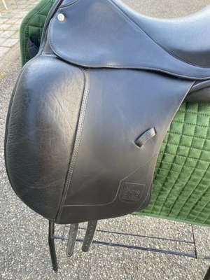 ESF Silver Schleese Hennig Dressursattel 16,5 16 Zoll Bild 5