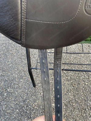 ESF Silver Schleese Hennig Dressursattel 16,5 16 Zoll Bild 8