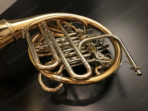 Hans Hoyer Tripelhorn C 23 L Waldhorn Horn  Bild 10