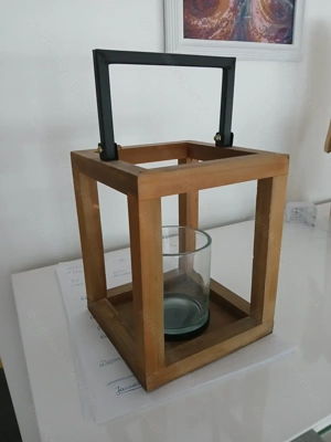 Holzlaterne Super Zustand