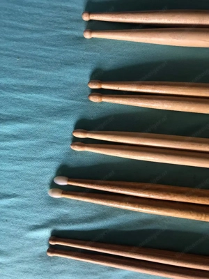 5 Paar Drum-Sticks inkl. Stick-Beutel Bild 3