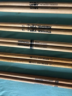 5 Paar Drum-Sticks inkl. Stick-Beutel Bild 2