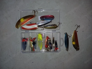 Angler Achtung 4 Verschidene Spinner sets   Bild 5