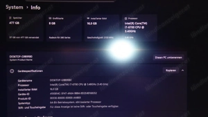 Mini Allround PC - Intel Core i7 6700 - 16GB DDR4 - AMD Radeon RX 590 8GB - 500GB SSD - Windows 11 ! Bild 5