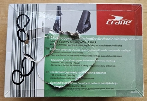 Crane Gummipuffer für Nordic-Walking-Stöcke   neu   einmal gebraucht Bild 2