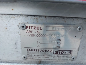 Anhänger Gebremst 1300kg Bild 3