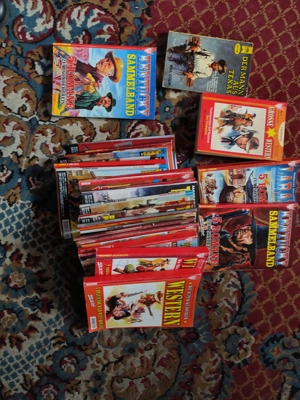 Westernromane und Alben 