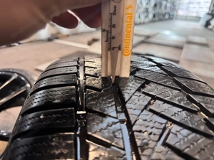 Original VW Golf 19" Pretoria Felgen + Continental Winterreifen   Top Bild 3