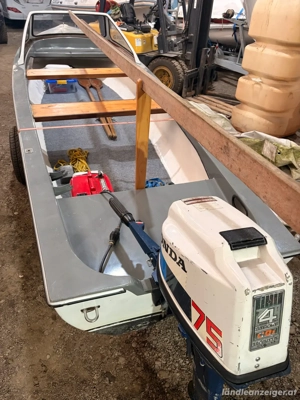 Motorboot Gondel Badeboot Fischerboot Boot  Bild 2