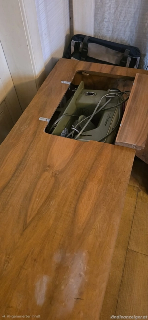 Nähmaschine Anker  mit Tisch Bild 5