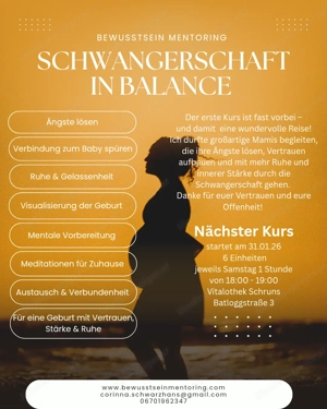 Kurs: Schwangerschaft in Balance 