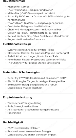 Snowboard und Bindung in sehr gutem Zustand Bild 4