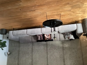 Verkaufe Steingraue Couch Bild 3