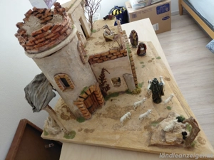 Selbst gemachte Krippe Bild 2