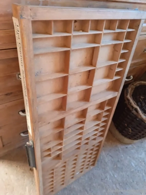 2 Original Setzkasten Antiquitäten Bild 4