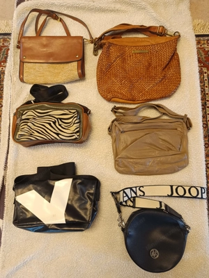 Handtaschen verschiedene Materialien