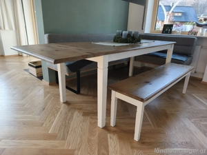 Tisch mit Bank  Bild 2