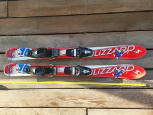 Kinderski mit Bindung zu verschenken  Bild 2