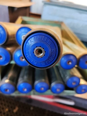 Rollenbahn Rolle Fördertechnik  Bild 2