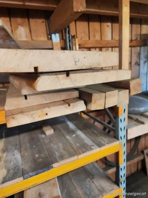 Treppenstufen Buche Holz alt  Bild 2