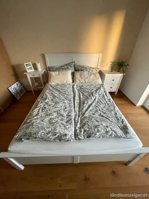 Ikea Bett 1,40x2,00m inkl. Matratze und Lattenrost Bild 4