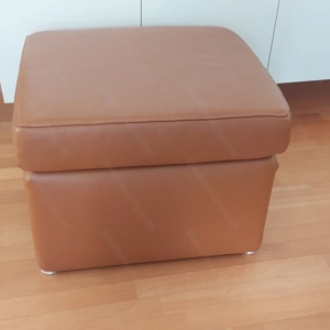 Hocker echt Leder Bild 2