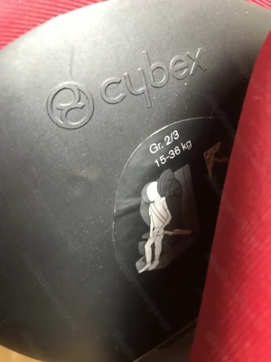 CYBEX Gold ROT Kinder Sitz (Bauchgurtteil) 15 - 36 Kg ohne Isofix TOP Zustand Bild 3