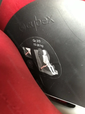 CYBEX Gold ROT Kinder Sitz (Bauchgurtteil) 15 - 36 Kg ohne Isofix TOP Zustand Bild 4