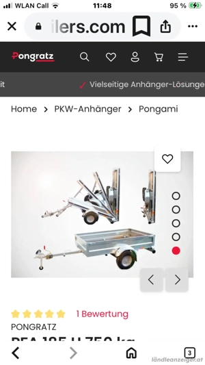 PKW  Anhänger 750 kg  Bild 2