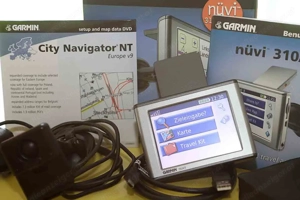 GARMIN Nüvi 310 - Navi mit allem Zubehör von 2007 