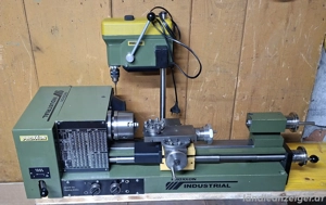 Präzisions Drehbank Fräse Proxxon Md65 mit Zubehör 