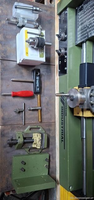 Präzisions Drehbank Fräse Proxxon Md65 mit Zubehör  Bild 8