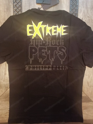 Philipp Plein Men T Shirt teddy in black - Sizes : only in L - brand new 100 % original with all tag Bild 2